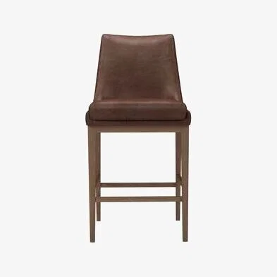Sofa.com Basil Bar Stool in Satchel Vintage Leather