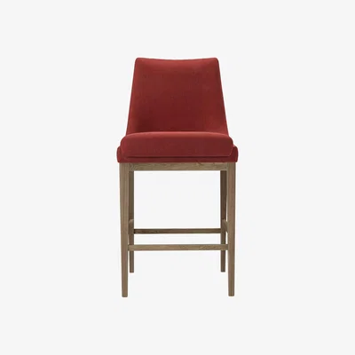 Sofa.com Basil Bar Stool in Indian Summer Easy Cotton