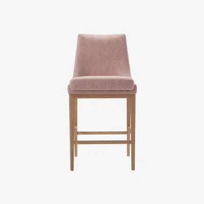 Sofa.com Basil Bar Stool in Pavilion Pink Brushstroke - sofa.com