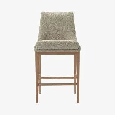 Sofa.com Basil Bar Stool in Alpaca Textured Boucle