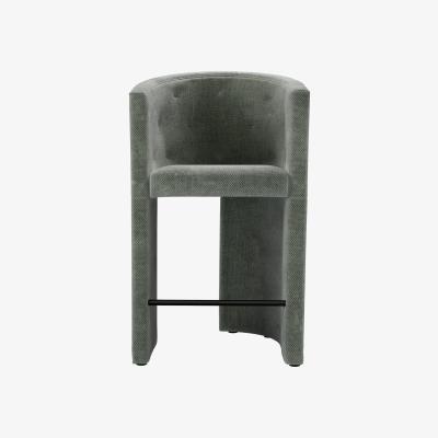 Sofa.com Coco Bar Stool in Moonstone Speckled Chenille