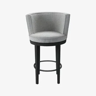 Sofa.com Margaux Bar Stool in Koala Chelsea Linen