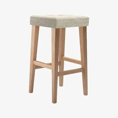 Sofa.com Buttons Bar Stool in Alpaca Textured Boucle