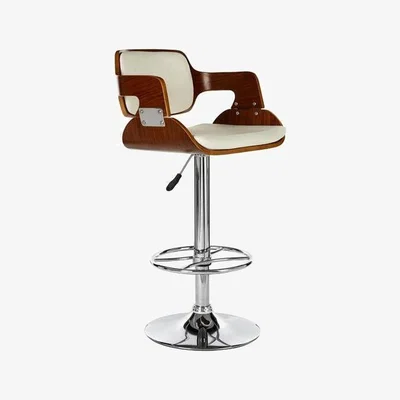 Teddy Beau Teddy's Collection Lucas White Bar Stool
