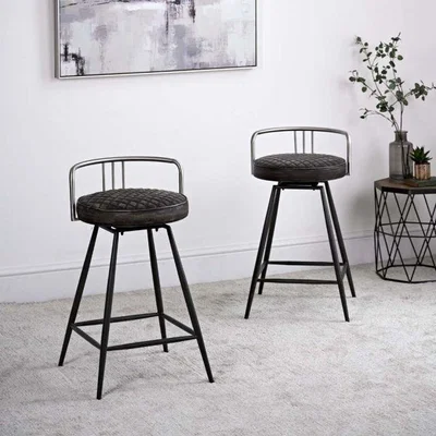 Woods Furniture Milton Bar Stool Set of 2