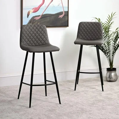 Woods Furniture Ripley Bar Stool - Truffle Set of 2