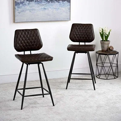 Woods Furniture Digby Bar Stool - Dark Brown Set of 2