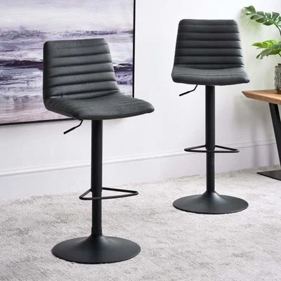 Woods Furniture Kimmy Bar Stool Grey Set of 2