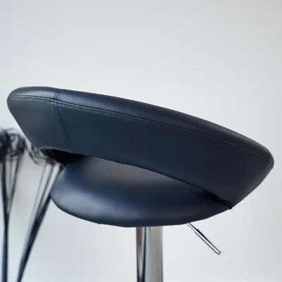 Woods Furniture Plump Bar Stool in Blue