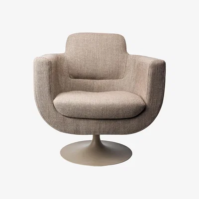 Amara Pols Potten - Kirk Swivel Chair - Beige