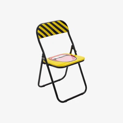 Amara Studio Job Blow Folding Chair - Metal