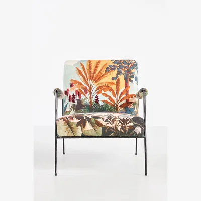 Anthropologie Tesserae Atticus Sling Accent Chair