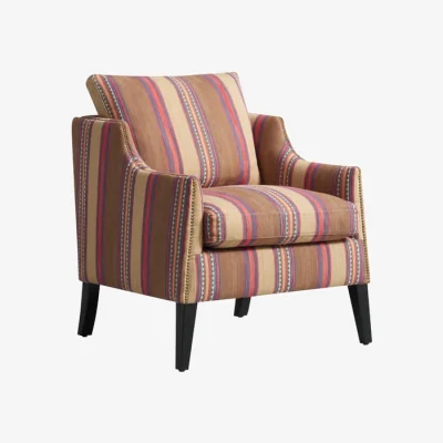 Andrew Martin Regal Chair Las Salinas, Chair, Multicoloured - Andrew Martin Cotton