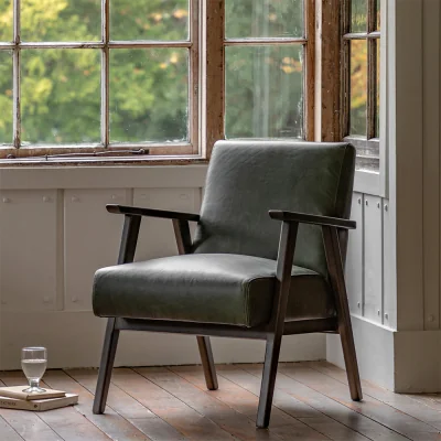 Arighi Bianchi Emberton Armchair, Green