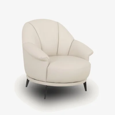 Arighi Bianchi Valeria Swivel Amrchair, Natural