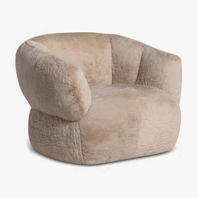 Barker and Stonehouse Rosalie Swivel Armchair, Neutral | Barker & Stonehouse