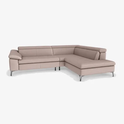 Barker and Stonehouse Metropole 2 Electric Corner Group Left Recliner Sofa Fabric | Barker & Stonehouse