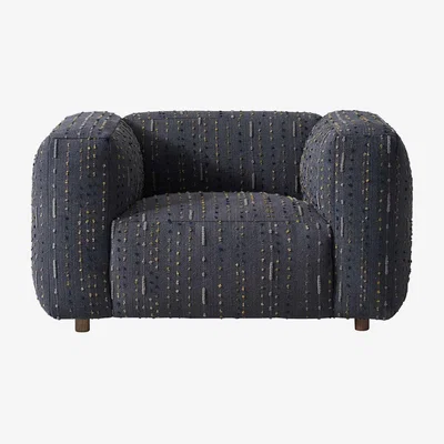 Barker and Stonehouse Timothy Oulton Hogarth Armchair Pom Grey Fabric | Barker & Stonehouse