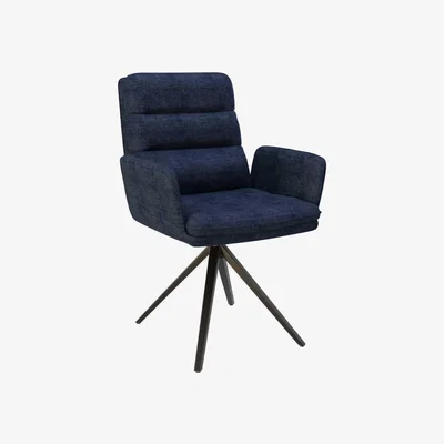 Barker and Stonehouse Innsbruck Swivel Dining Chair Fabric | Barker & Stonehouse