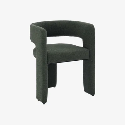 Barker and Stonehouse Koda Dining Chair, Green Fabric | Barker & Stonehouse
