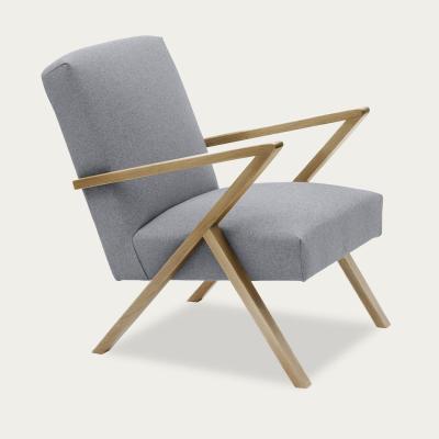 Bombinate.com Stone Grey Retrostar Chair Wool Line