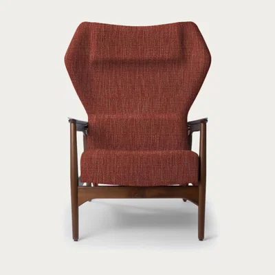 Bombinate.com Red/Ash Wood Capri Lounge Chair