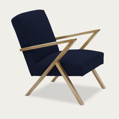 Bombinate.com Ink Blue Retrostar Chair Wool Line