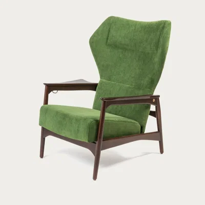 Bombinate.com Green/Ash Wood Capri Lounge Chair