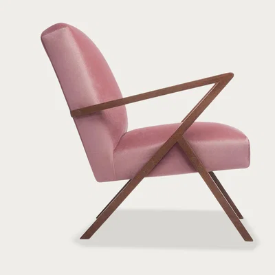 Bombinate.com Rosa Retrostar Chair Velvet Line