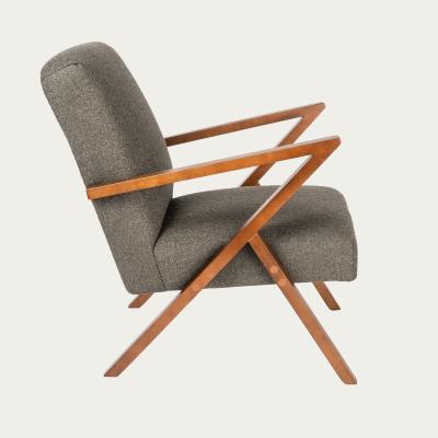 Bombinate.com Grey Retrostar Chair Bouclé – Bombinate Exclusive