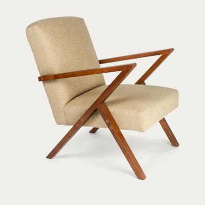 Bombinate.com Beige Retrostar Chair Bouclé – Bombinate Exclusive