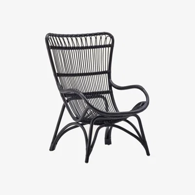 Bombinate.com Black Monet Lounge Chair