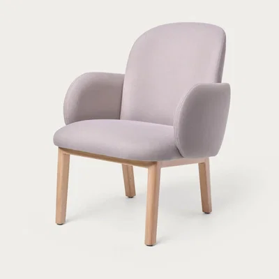 Bombinate.com Lilac Dost Lounge Wood
