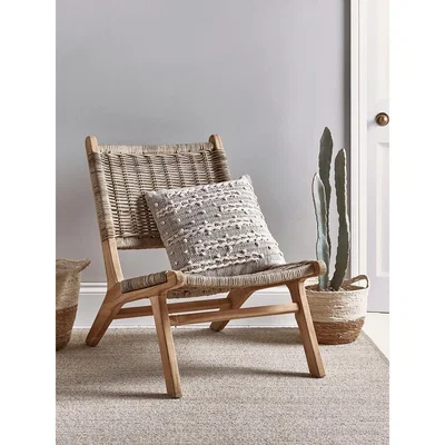 Cox and Cox Lounge Chair - Round Rattan