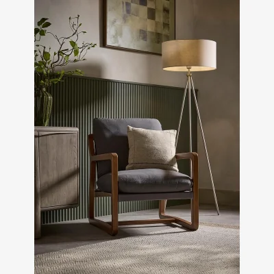 Cox and Cox Irie Occasional Chair - Grey