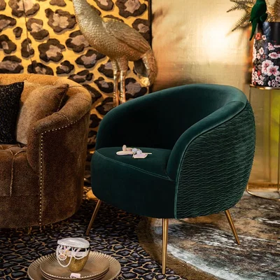 Cuckooland Bold Monkey So Curvy Lounge Chair - Ochre