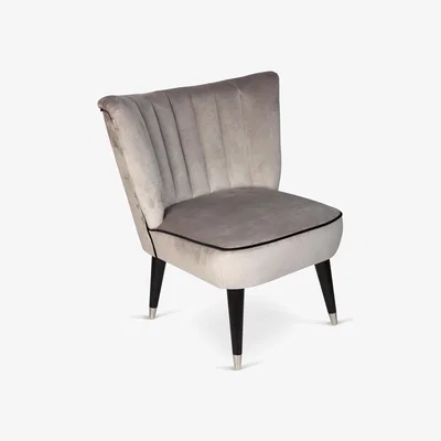 Cuckooland Culinary Concepts Juliette Velvet Piped Chair -