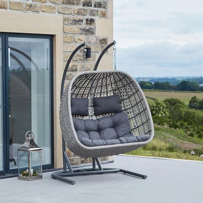 Cuckooland Pacific Lifestyle St Kitts Double Garden Hanging Chair