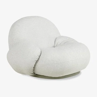 The Conran Shop Pacha Outdoor Armchair With Swivel in Smoke By GUBI