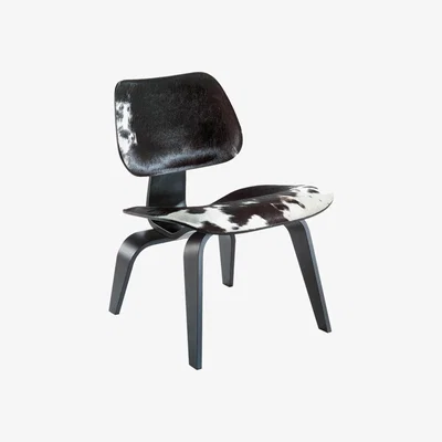 The Conran Shop LCW Chair Calf's Skin Black & White