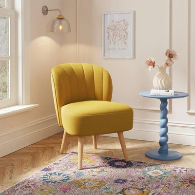 Dunelm Colette Flatweave Accent Chair