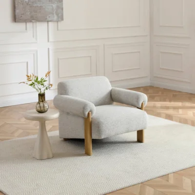 Dunelm Arlo Multi Tonal Weave Accent Chair