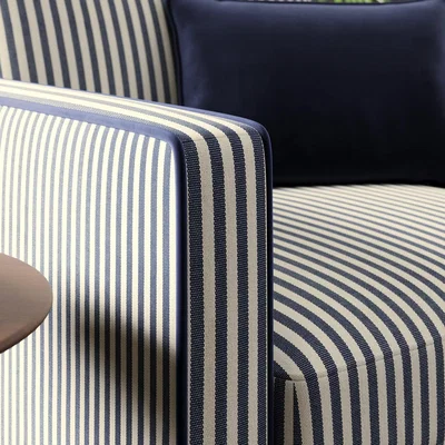 Dunelm Zoe Linford Stripe Armchair