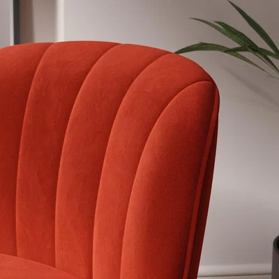 Dunelm Colette Velvet Accent Chair