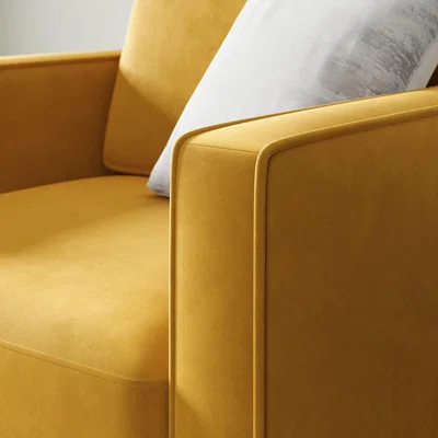 Dunelm Zoe Plain Velvet Armchair