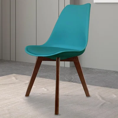 Dunelm Fusion Living Soho Plastic Dining Chair with Squared Legs