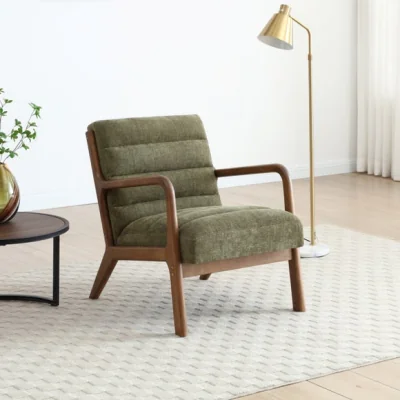 Dunelm Khali Ribbed Chenille Occasional Chair