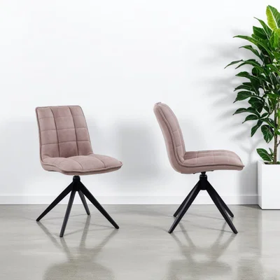 Dunelm Indus Valley Set of 2 Aura Dining Chairs