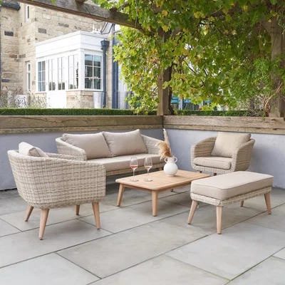 Dunelm Pacific Lifestyle Cabon Outdoor Seating Set