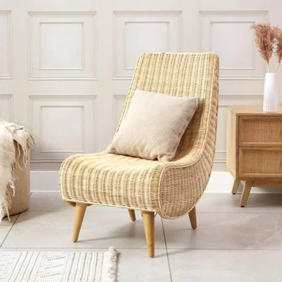 Dunelm Desser Teardrop Rattan Chair
